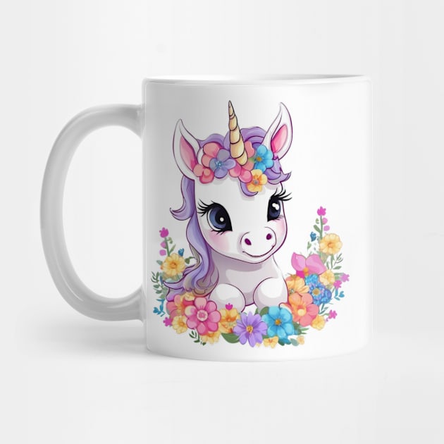 Sweet Baby Unicorn by CBV